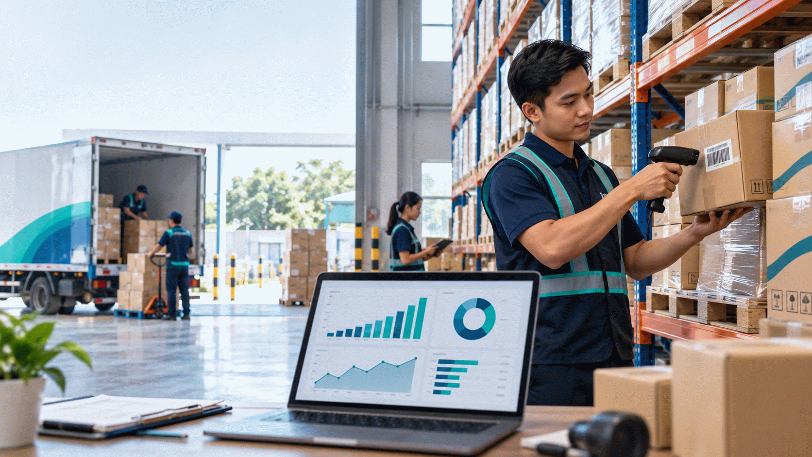 Dashboard Integratix untuk bisnis distributor